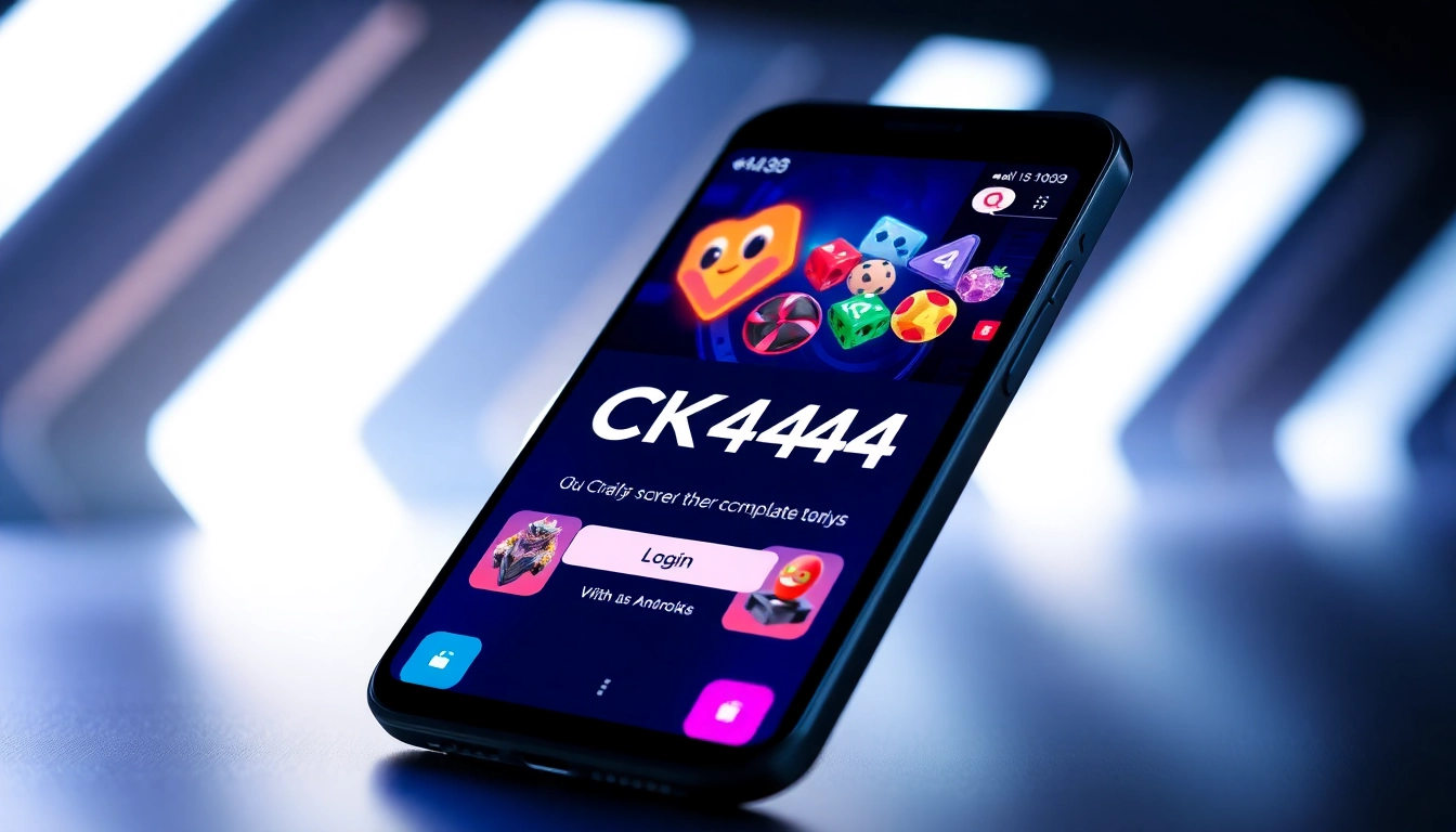 Guide to ck4444 login app android for seamless gaming access on your mobile device.